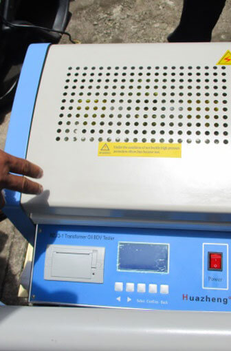 Oil bdv tester