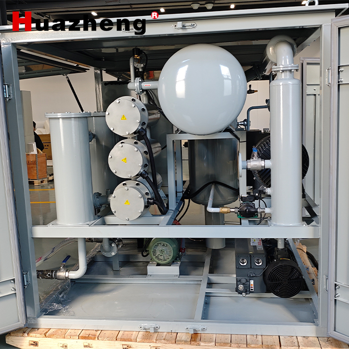 Huazheng Electric HZLY-100A 6000L/H High Vacuum Transformer Oil Purifier