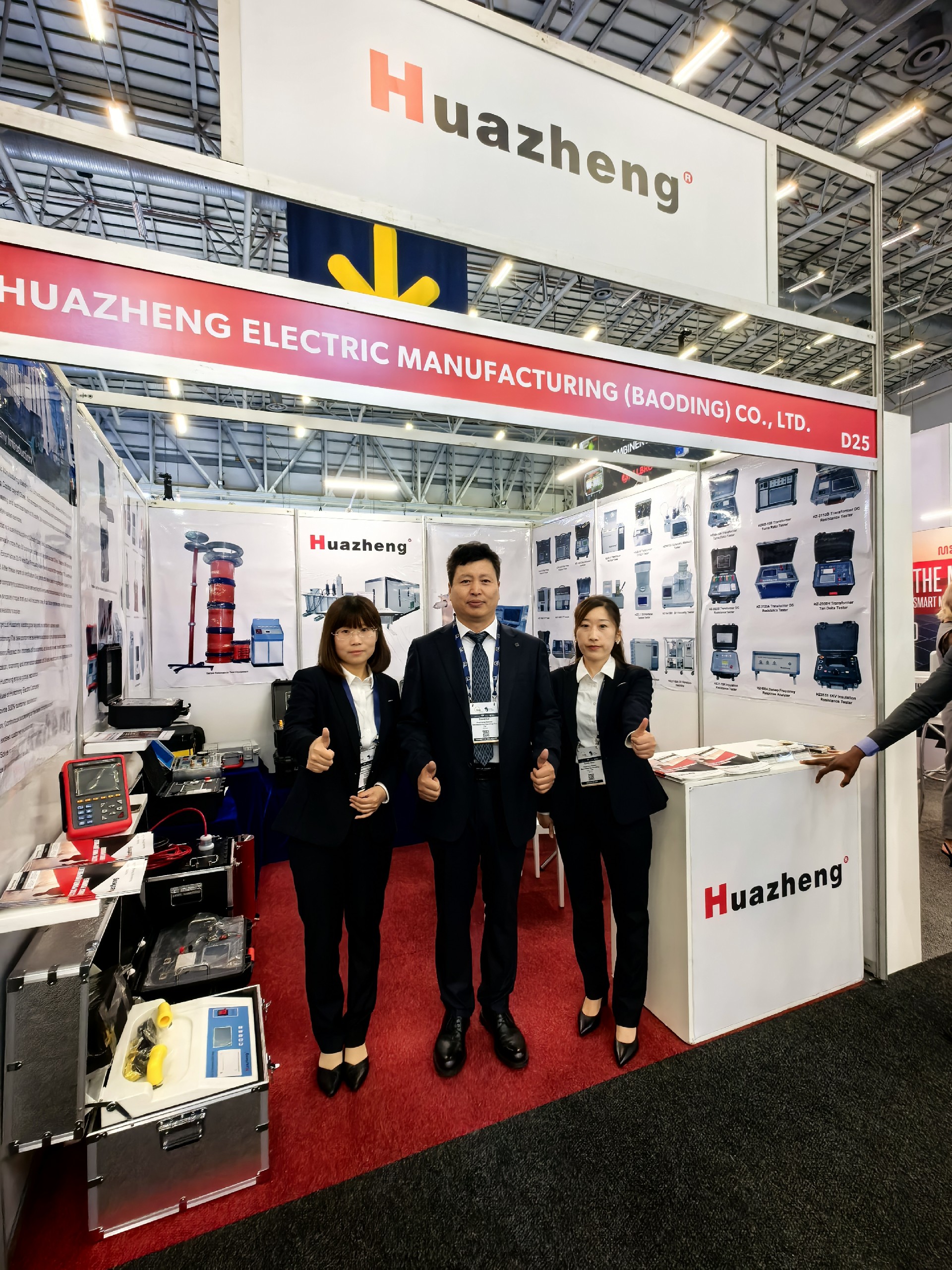 Huazheng Electric's Participation in the 2025enlit Africa Exhibition Has Come to a Successful Conclusion